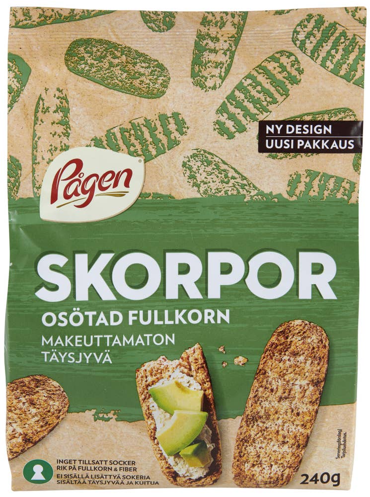 Pågen Skorpor fullkorn