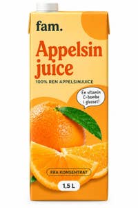 Fam. Appelsinjuice
