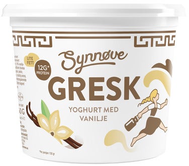 Synnøve Gresk Vanilje Yoghurt