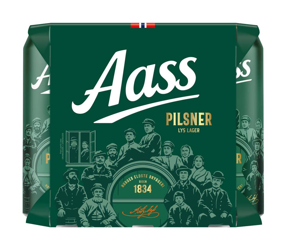 Aass Bryggeri Aass Pilsner 6 x 0,5l