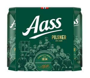Aass Bryggeri Aass Pilsner 6 x 0,5l