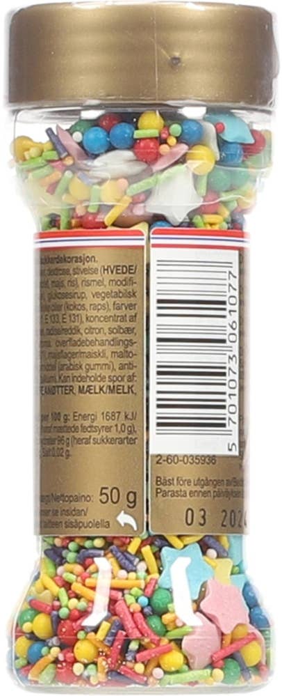 Dr. Oetker Rainbow Mix strøssel