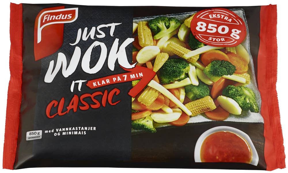 FINDUS Wok Classic Big Pack