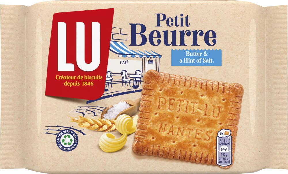 LU Kjeks Petit Beurre Smør og litt havsalt