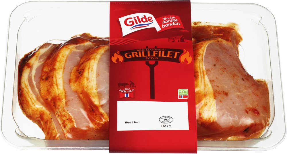 Gilde Grillfilet BBQ marinert av svin