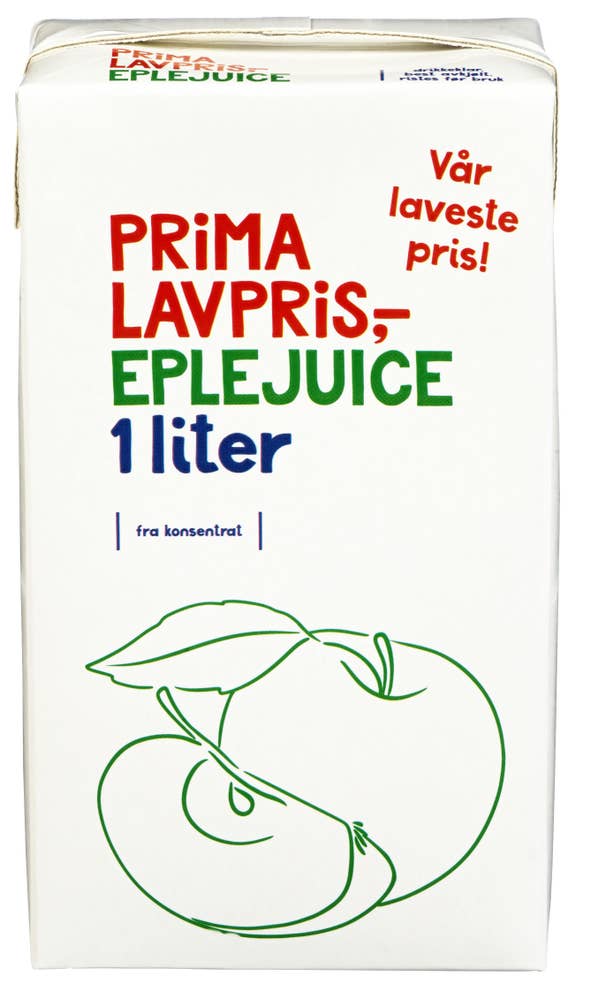 Prima Lavpris Eplejuice Prima Vår laveste pris