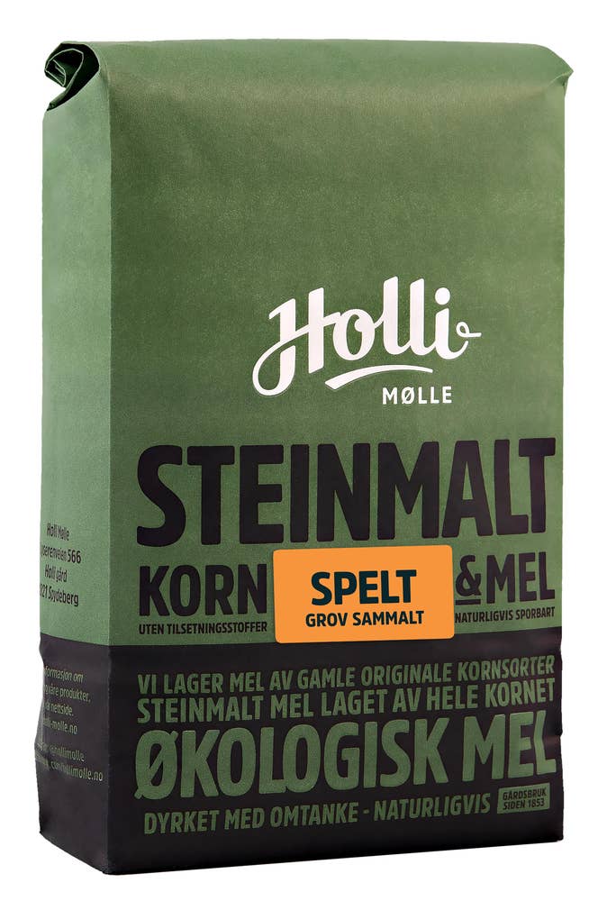 Holli Mølle Spelt grov sammalt Økologisk