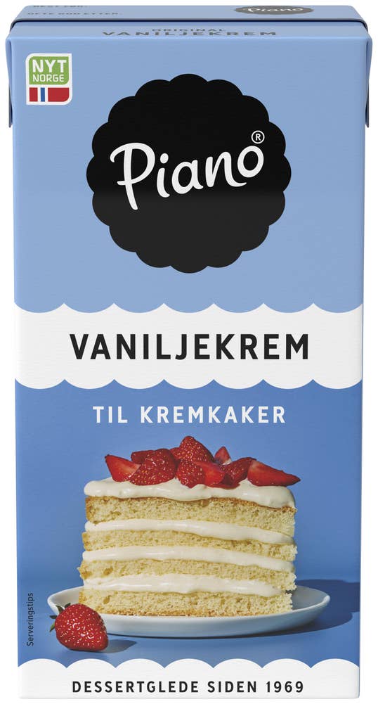 TINE Piano vaniljekrem
