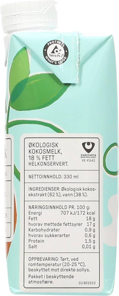 Kolonihagen Økologisk kokosmelk