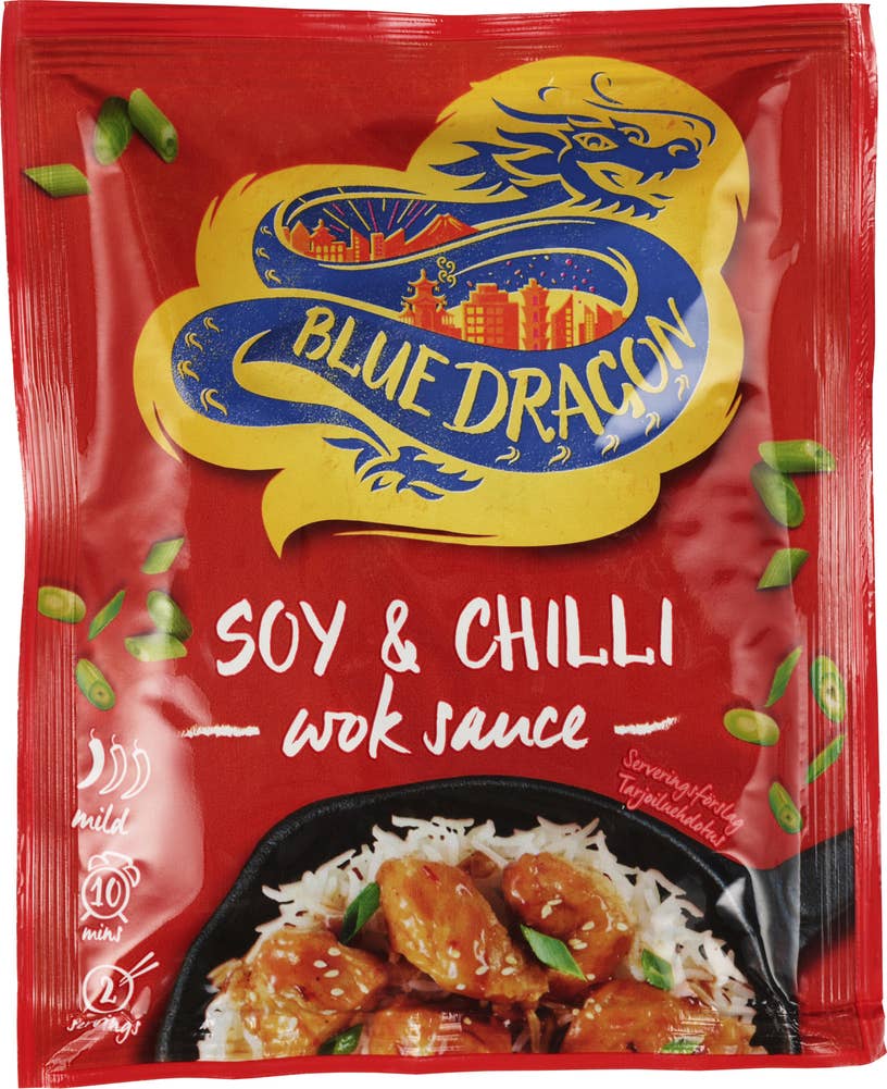 Blue Dragon Soy & chilli woksauce