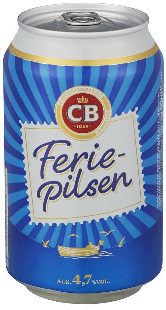 CB Feriepilsen 12 x 0,33 L