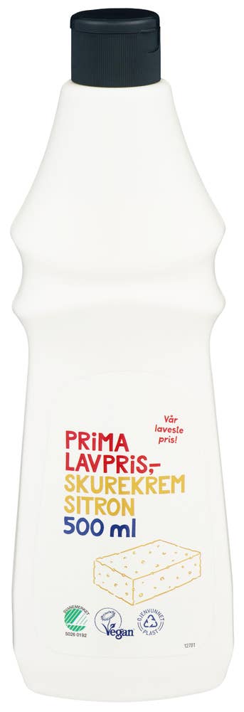 Prima Lavpris Skurekrem med sitron