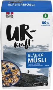 Urkraft Blåbærmüsli