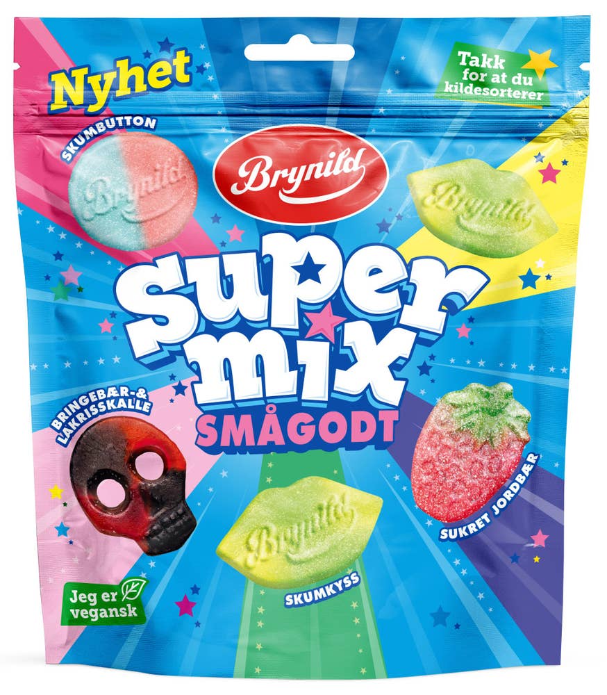 Brynild Supermix Smågodt 220 g