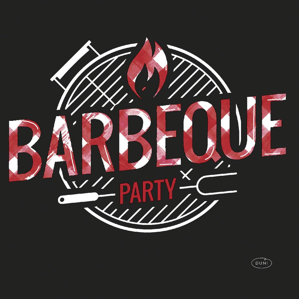 Duni Servietter BBQ Party 3 lag, 33x33cm