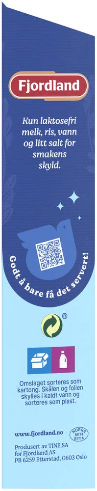 Fjordland Laktosefri risgrøt