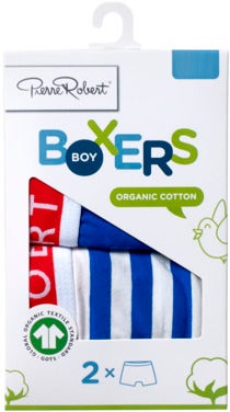 Pierre Robert Cotton Boxer Kids Boy Stripe, str. 122-128