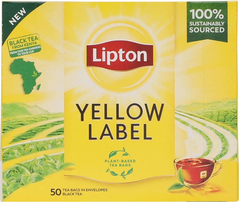 Yellow Label 50 stk, 50 stk