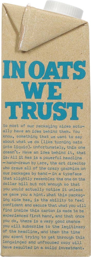 OATLY Økologisk havredrikk