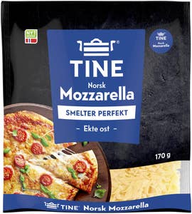 TINE Ekte revet ost Mozzarella