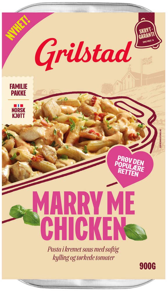 Grilstad Marry Me Chicken partivare Verdens beste kyllingrett, ferdig på 20 min!