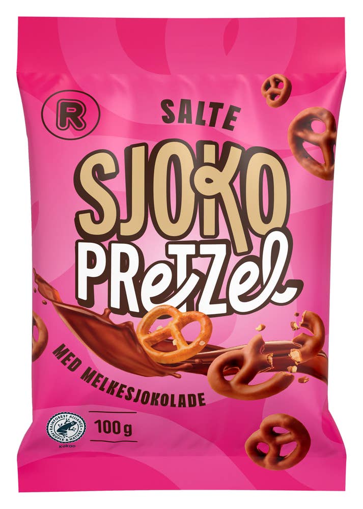R Sjokopretzel