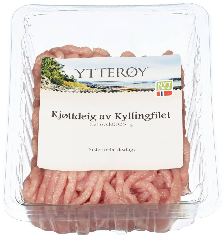 Ytterøy Kjøttdeig Av 100% Kyllingfilet