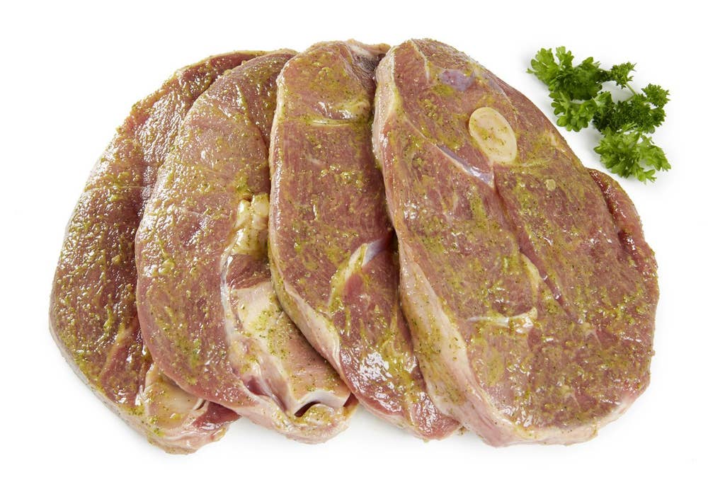Strøm-Larsen Marinert lammestek i skiver Smørmarinade med hvitløk og persille