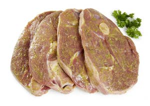 Strøm-Larsen Marinert lammestek i skiver Smørmarinade med hvitløk og persille