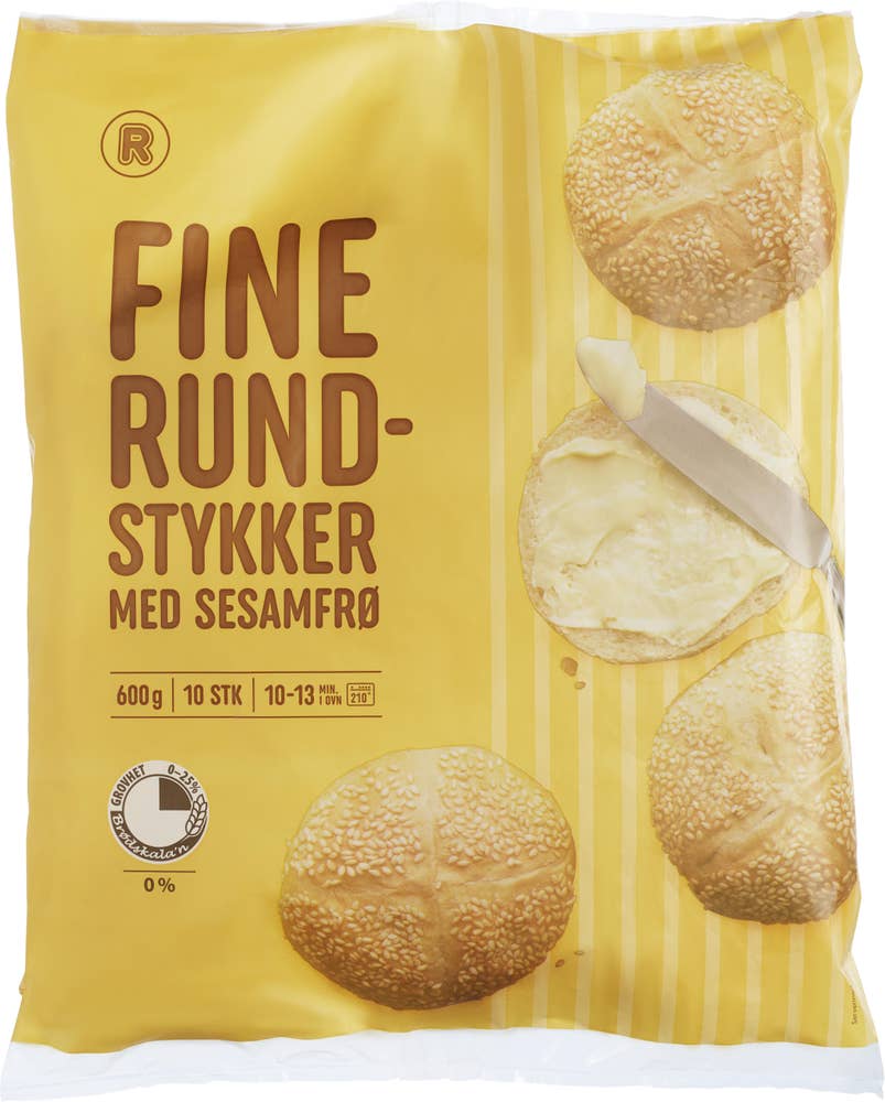 R Prima Rundstykker 10 x 60g