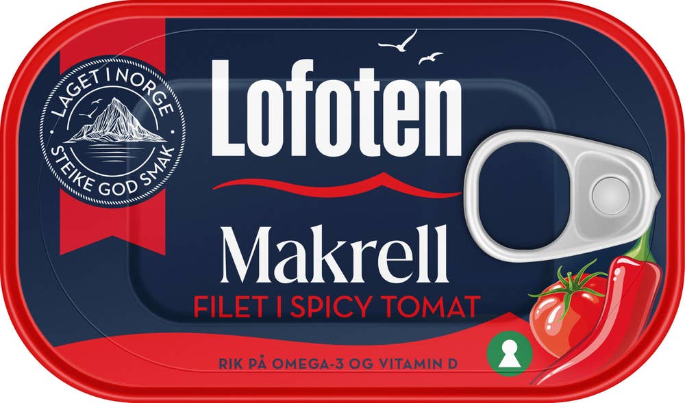 Lofoten Makrell i spicy tomat