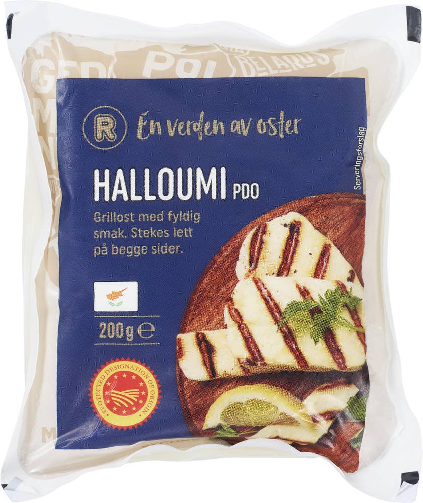 REMA 1000 Halloumi En Verden av Oster