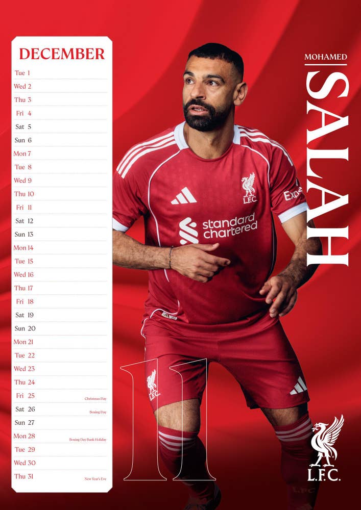 Magic Store LIVERPOOL FC 2026 A3 KALENDER
