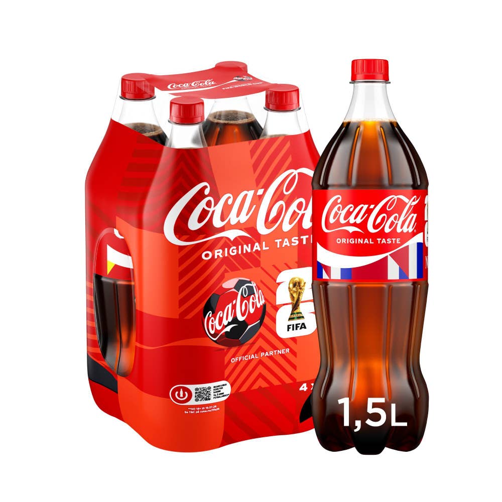 Coca-Cola 4 x 1,5 l