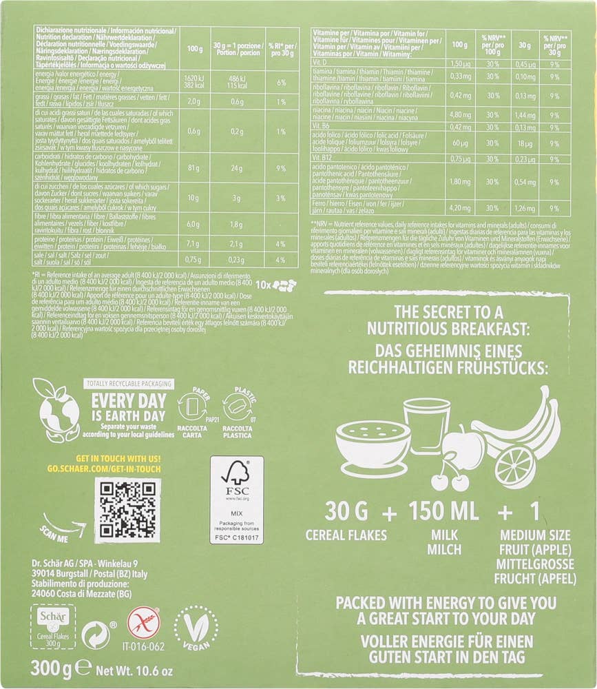 Schär Cereal Flakes Glutenfri