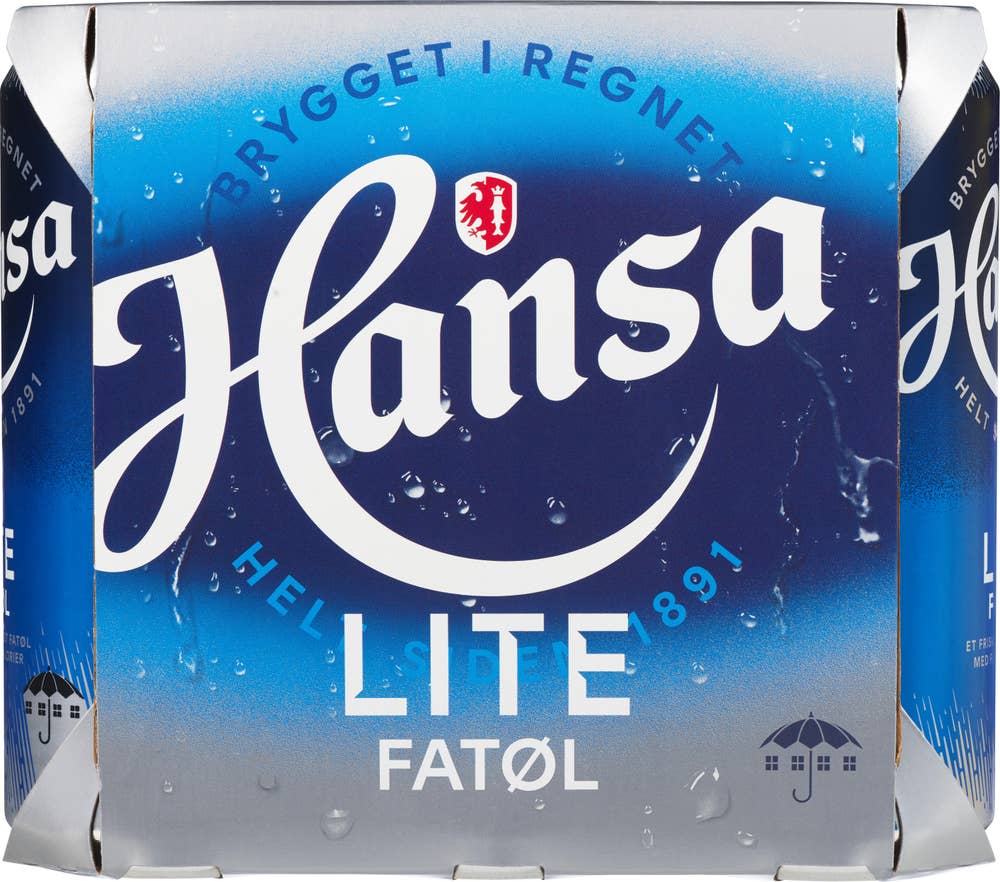 Hansa Fatøl LITE 6 x 0,5L