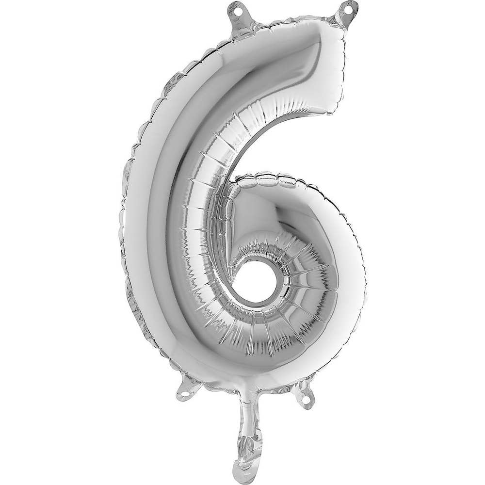 Clas Ohlson Ballongtall 6/9 Sølv