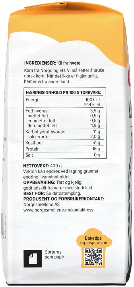 Norgesmøllene Kruskakli