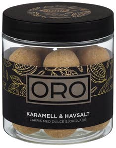 ORO Lakriskuler med Karamell og Havsalt
