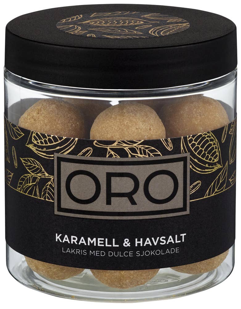 ORO Lakriskuler med Karamell og Havsalt