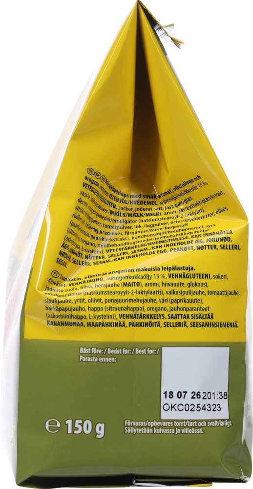 TUC Bake rolls Tomat & oliven