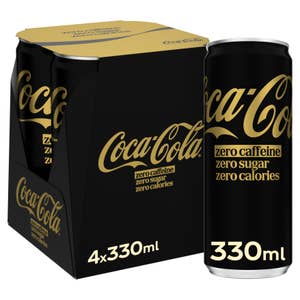 Coca-Cola Zero Sugar Zero Caffeine 4 x 0,33L