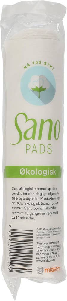 Sano Bomullspads