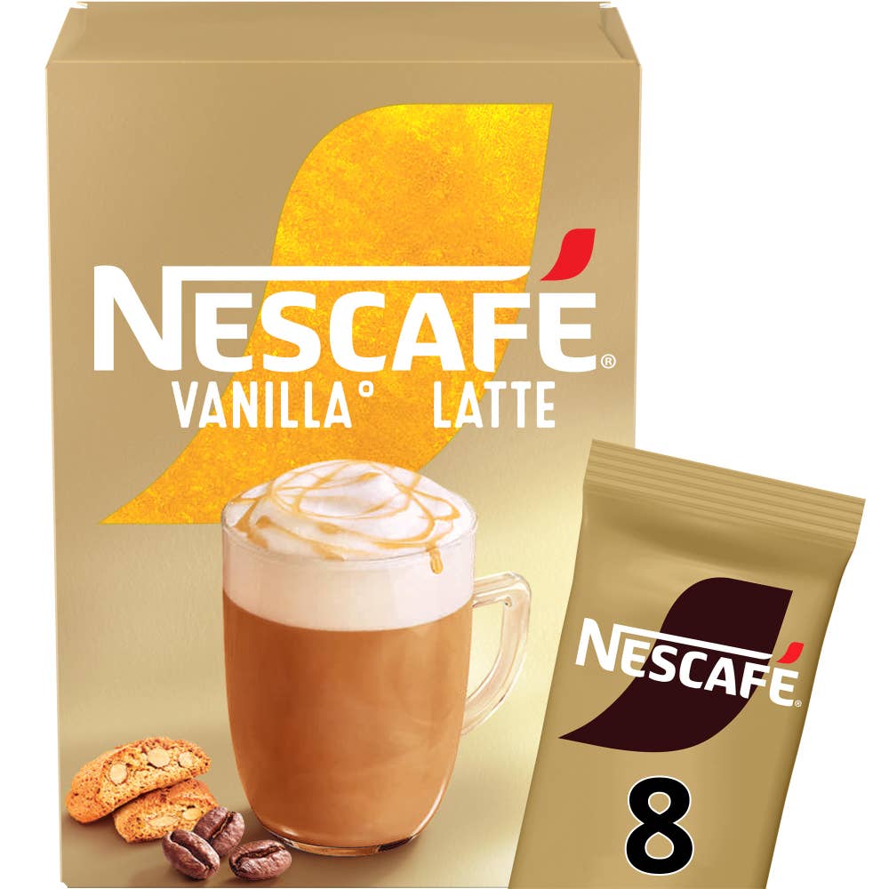 Nescafé Vanilla Latte 8 poser