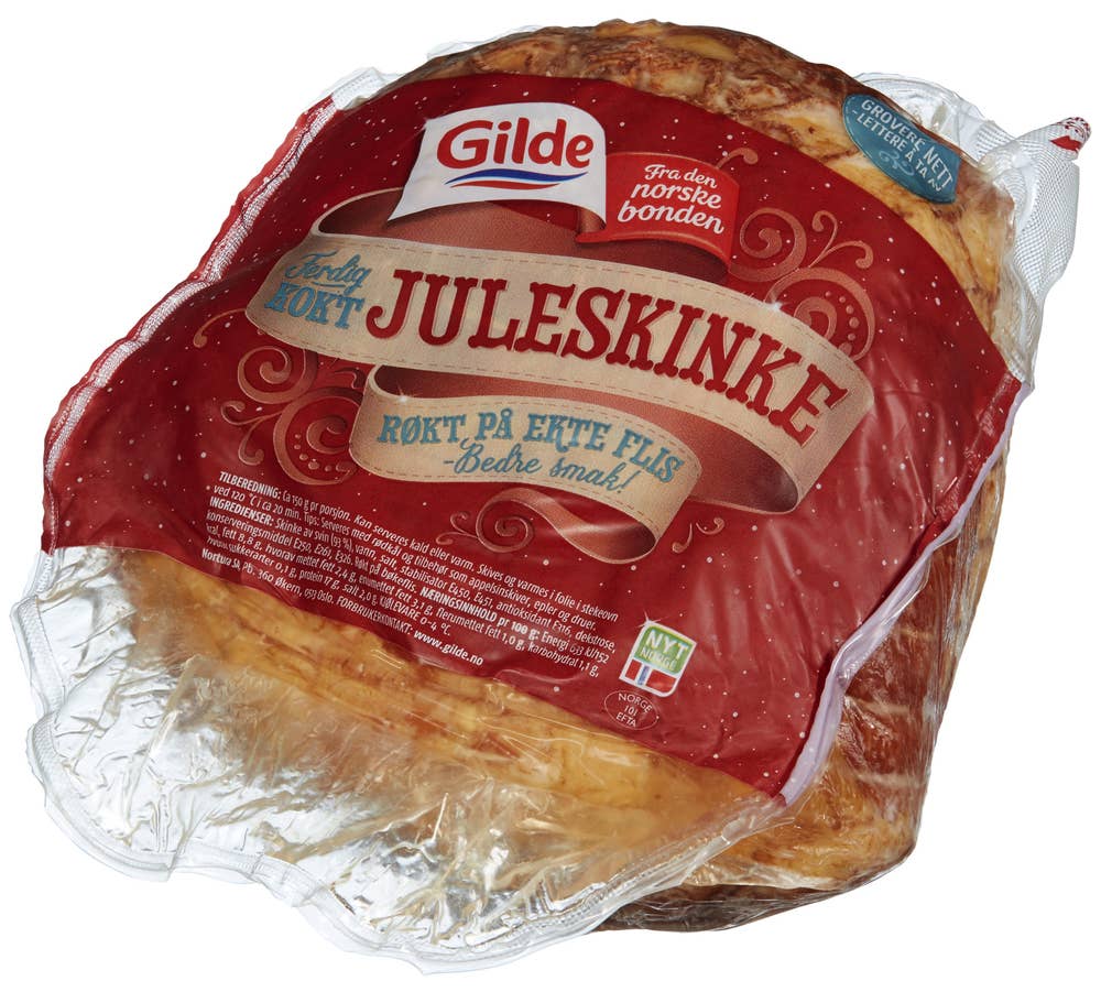 Gilde Juleskinke Uten Svor Kokt