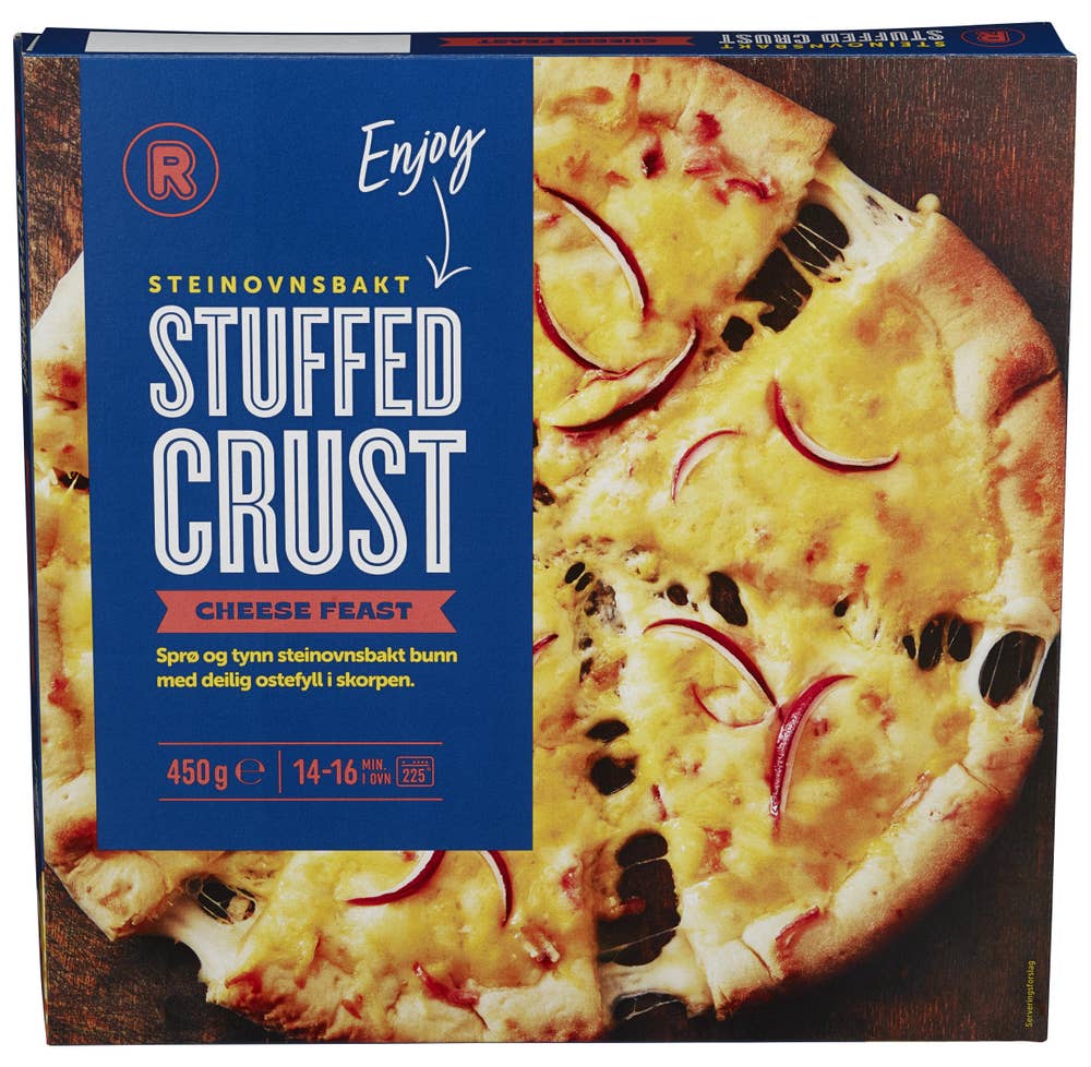 R Pizza Stuffed Crust Cheese Feast