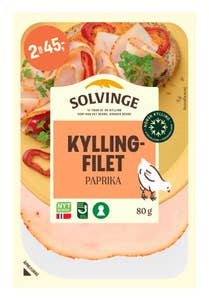 solvinge Kyllingfilet med paprika
