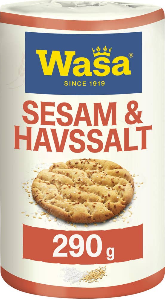 Wasa Knekkebrød Runda Sesam & Havsalt