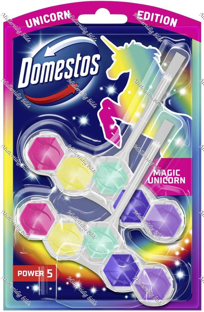 Domestos WC-blokk Magic unicorn 2x50g