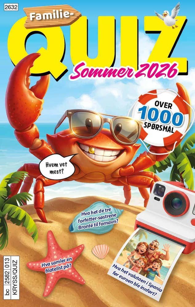 Bladcentralen Familiequiz sommer 2026